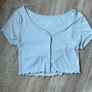 Baby Blue Aero Shrunken Tee